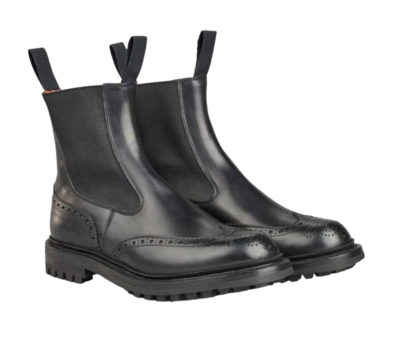 SILVIA COUNTRY DEALER BOOT - BLACK